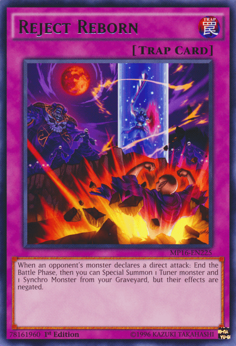 Reject Reborn [MP16-EN225] Rare (ONLINE ORDER ONLY)