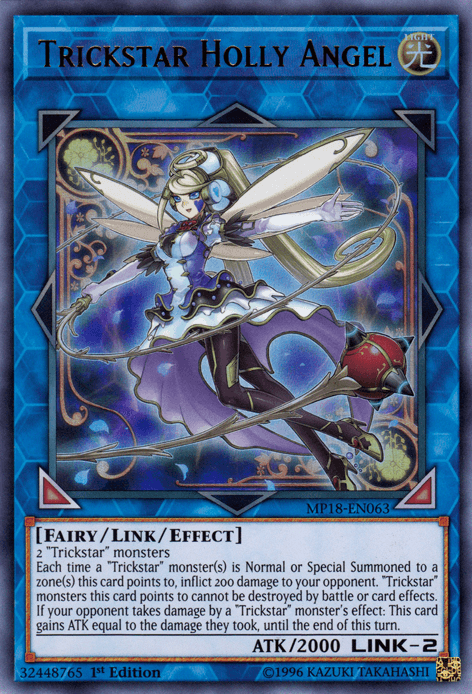 Trickstar Holly Angel [MP18-EN063] Ultra Rare (ONLINE ORDER ONLY)