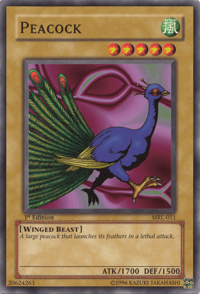 Peacock [MRL-011] Common (ONLINE ORDER ONLY)