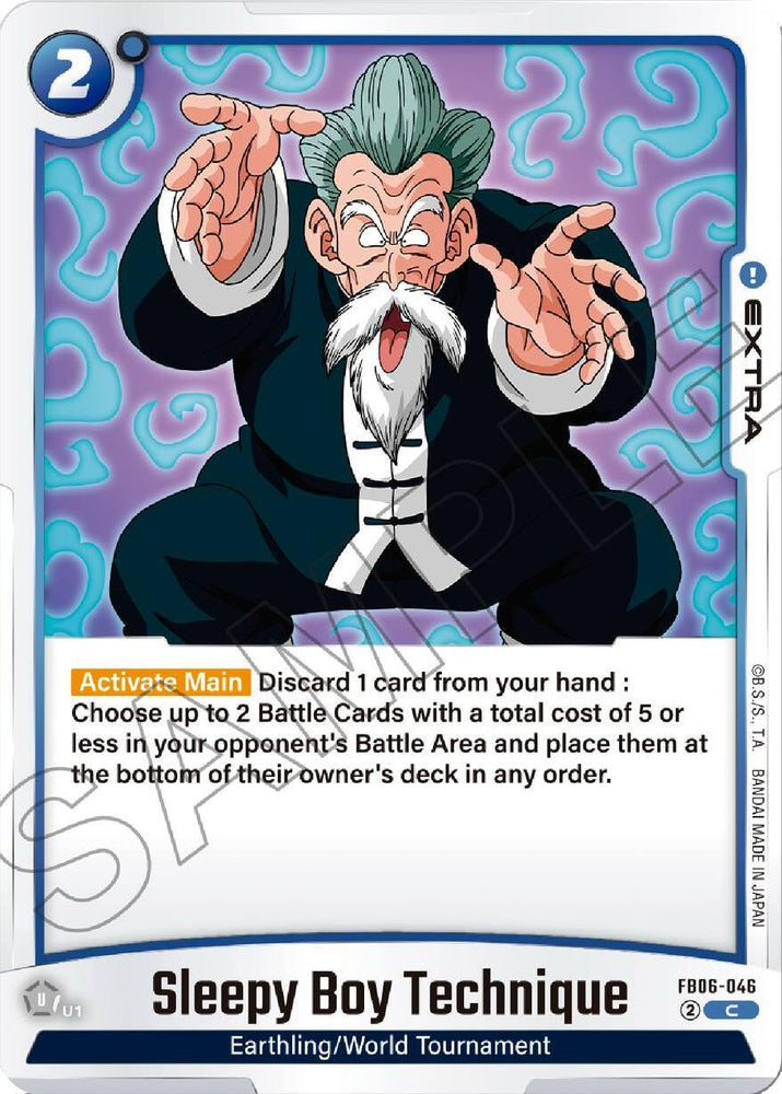 Sleepy Boy Technique [Rivals Clash] (ONLINE ORDER ONLY)