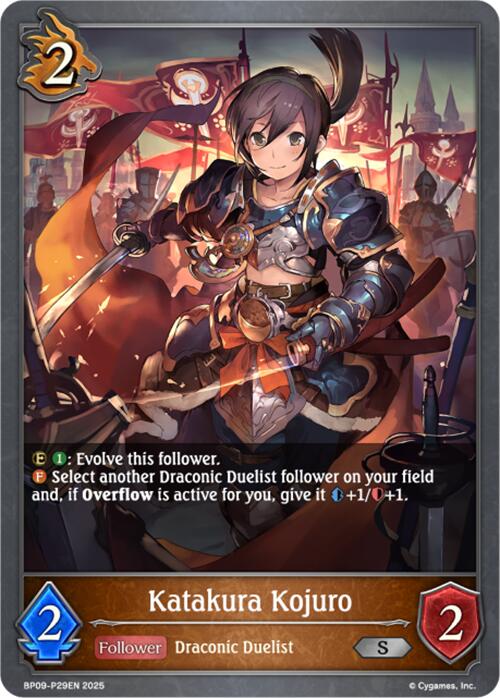Katakura Kojuro - P29EN (Foil) (BP09-P29EN) [Duet of Dawn and Dusk]