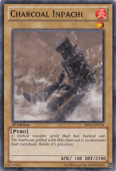 Charcoal Inpachi [BP01-EN114] Starfoil Rare (ONLINE ORDER ONLY)