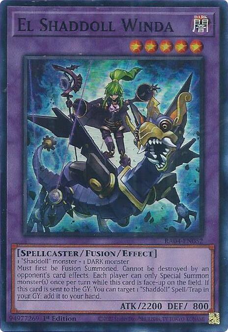 El Shaddoll Winda [RA04-EN052] Super Rare (ONLINE ORDER ONLY)