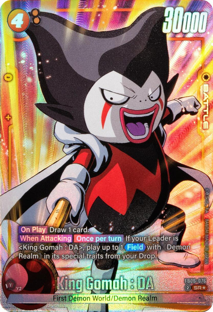 King Gomah : DA - FB06-076 (Alternate Art) [Rivals Clash] (ONLINE ORDER ONLY)
