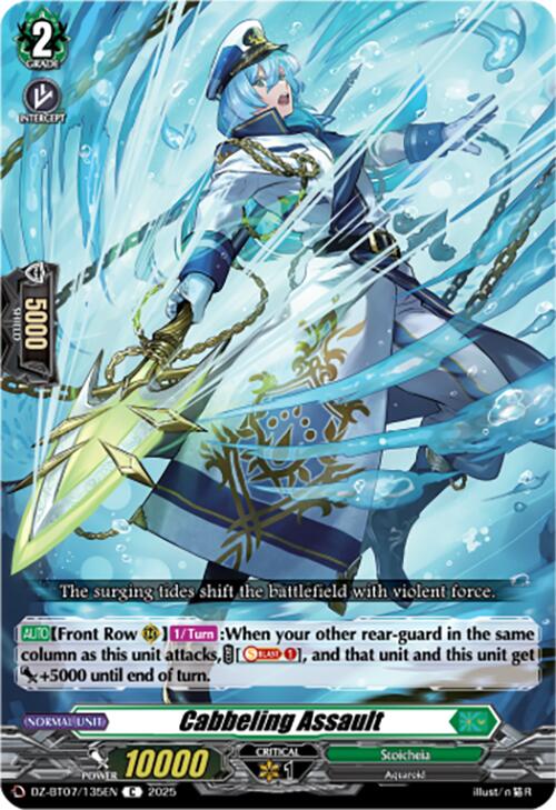Cabbeling Assault (DZ-BT07/135EN) [Moon Fangs & Cerulean Blaze]