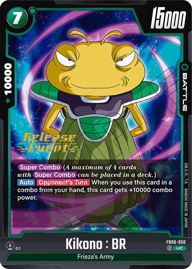 Kikono : BR [Rivals Clash Release Event Cards] (ONLINE ORDER ONLY)