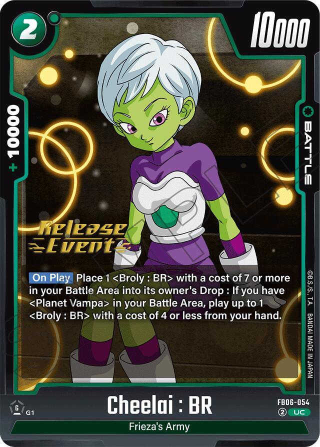 Cheelai : BR (FB06-054) [Rivals Clash Release Event Cards] (ONLINE ORDER ONLY)