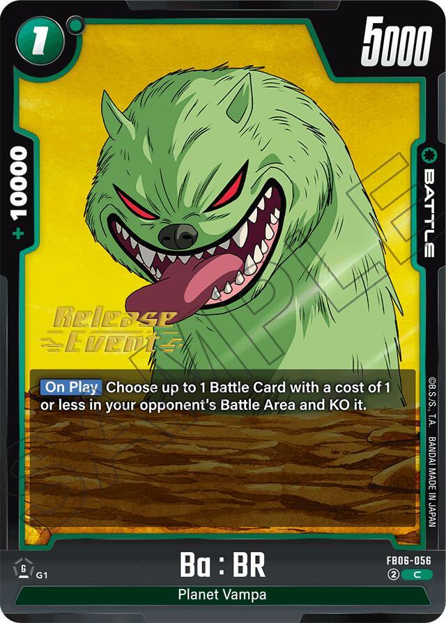 Ba : BR [Rivals Clash Release Event Cards] (ONLINE ORDER ONLY)