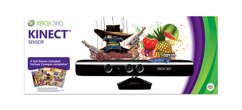 Kinect Sensor Holiday Bundle + 3 Games (Xbox 360) (ONLINE ORDER ONLY)