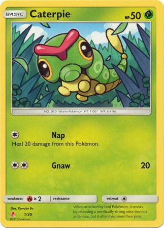 Caterpie (1/30) [Sun & Moon: Trainer Kit - Lycanroc] (Online Only)