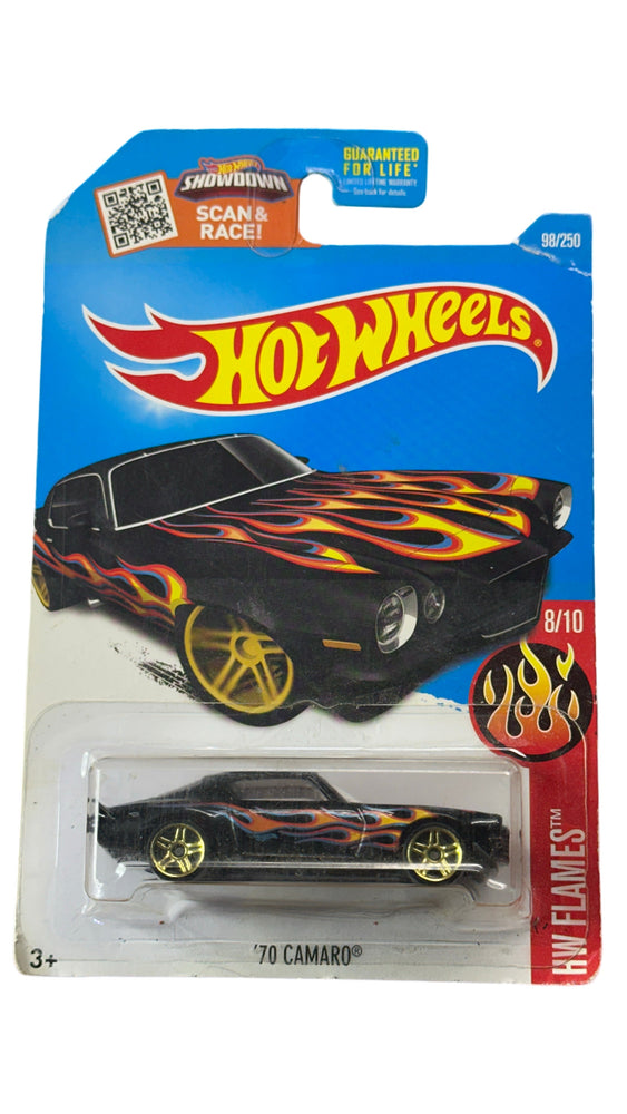 Hot Wheels (2016) 8/10 '70 Camaro HW Flames 98/250 (Online Order Only)