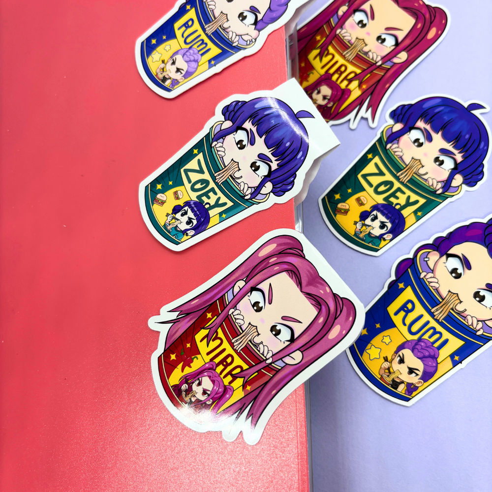 Demon Hunter's Ramen| Magnetic Bookmark(s) (ONLINE ORDER ONLY)