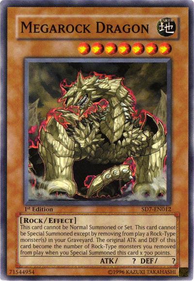 Megarock Dragon [SD7-EN012] Common (ONLINE ORDER ONLY)
