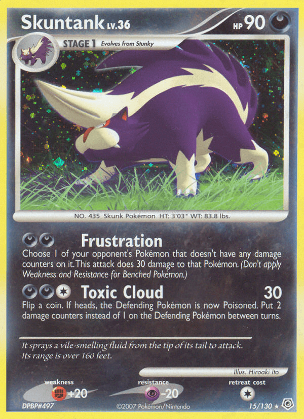Skuntank (15/130) [Diamond & Pearl: Base Set] (Online Only)