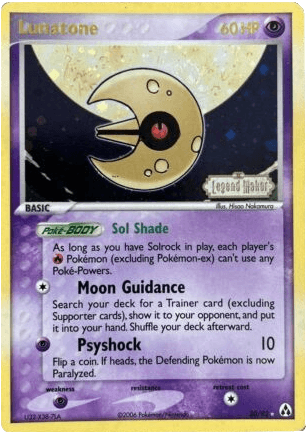 Lunatone (20/92) (Stamped) [EX: Legend Maker] (Online Only)