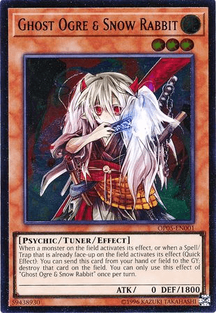 Ghost Ogre & Snow Rabbit [OP05-EN001] Ultimate Rare (ONLINE ORDER ONLY)