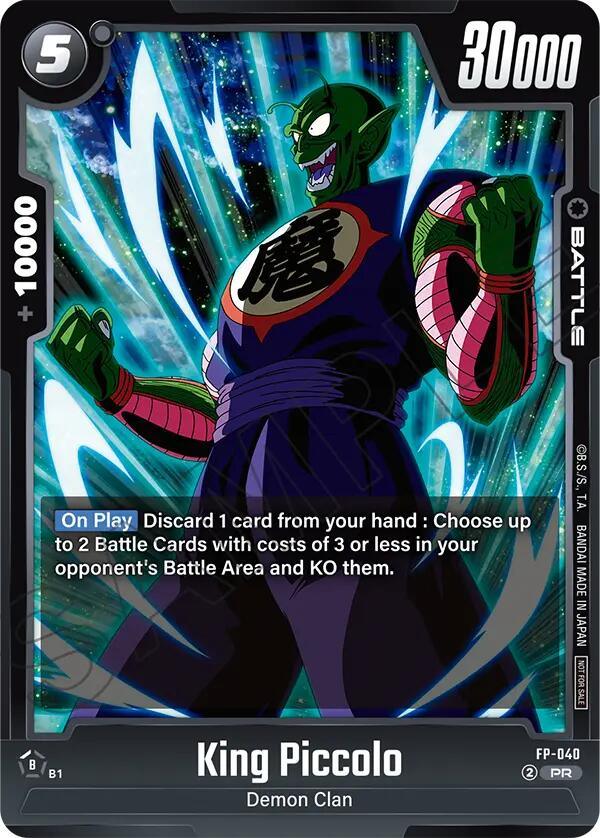 King Piccolo (FP-040) [Rivals Clash Release Event Cards] (ONLINE ORDER ONLY)