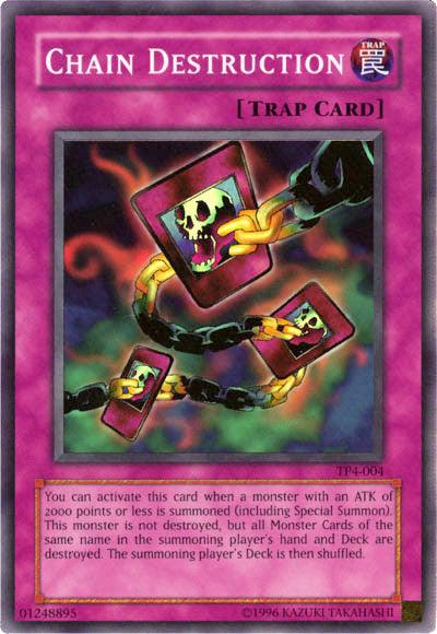 Chain Destruction [TP4-004] Super Rare (ONLINE ORDER ONLY)