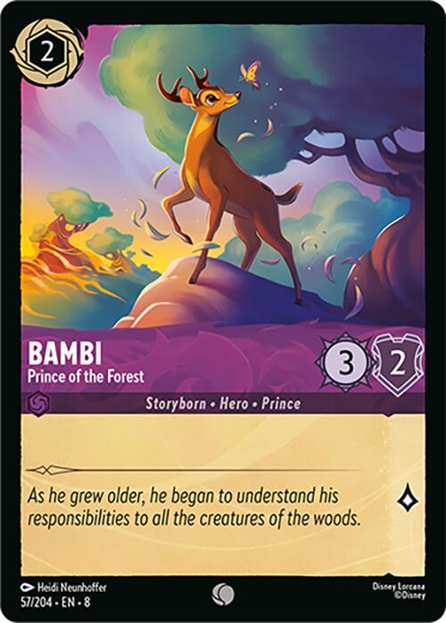 Bambi - Prince of the Forest (57/204) [Reign of Jafar] (ONLINE ORDER ONLY)