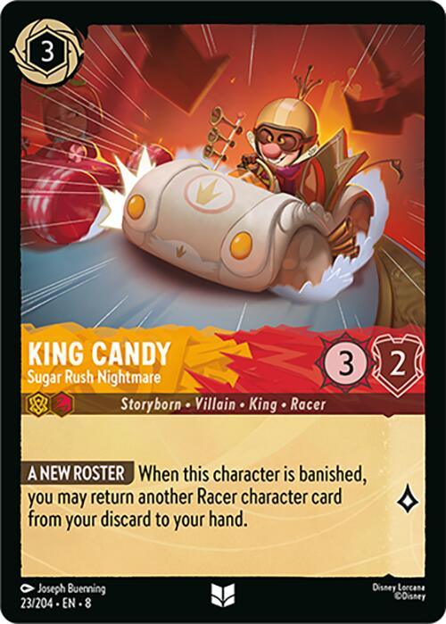 King Candy - Sugar Rush Nightmare (23/204) [Reign of Jafar] (ONLINE ORDER ONLY)