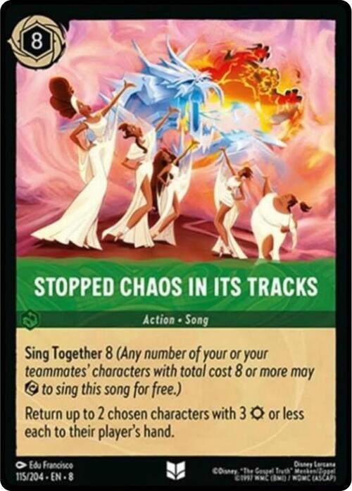 Stopped Chaos in Its tracks (115/204) [Reign of Jafar] (ONLINE ORDER ONLY)