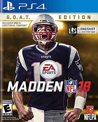Madden NFL 18 G.O.A.T. Edition (Playstation 4) (Online Only)