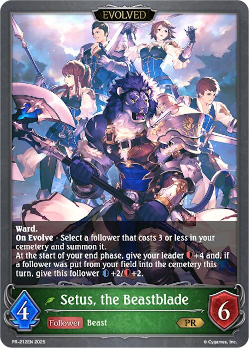 Setus, the Beastblade (Evolved) (PR-212EN) [Promotional Cards]