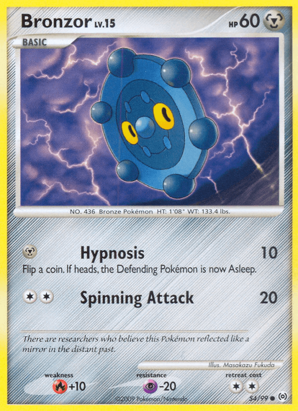 Bronzor (54/99) [Platinum: Arceus] (Online Only)