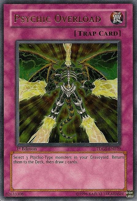 Psychic Overload [TDGS-EN070] Ultimate Rare (ONLINE ORDER ONLY)