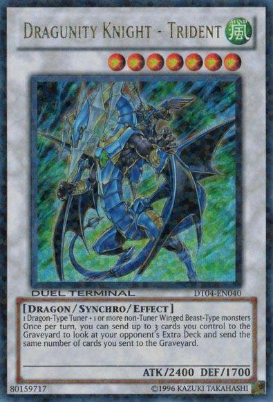Dragunity Knight - Trident [DT04-EN040] Ultra Rare (ONLINE ORDER ONLY)