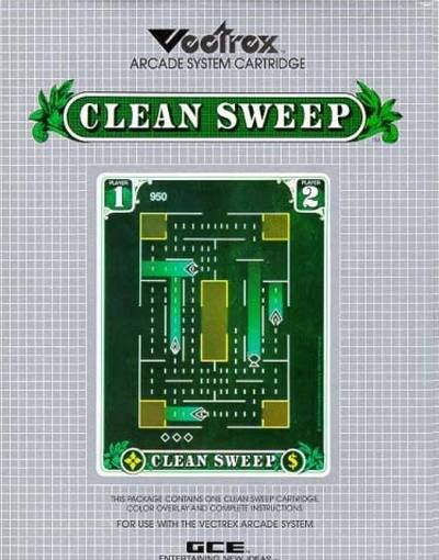 Clean Sweep (Vectrex) (Online Order Only)