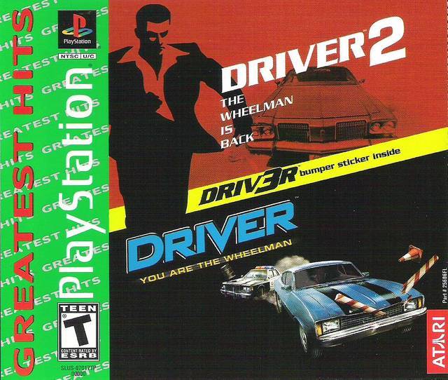 Driver 1 & 2 Compilation Greatest Hits (Playstation) (ONLINE ORDER ONLY)