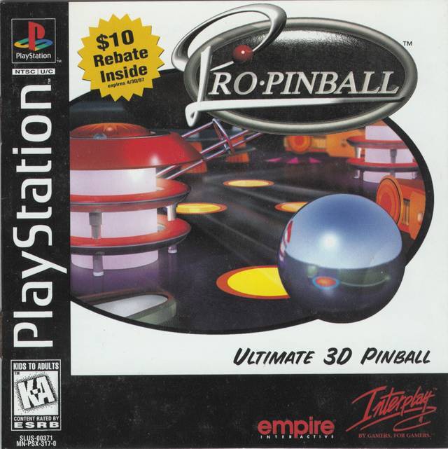 Pro Pinball (Playstation) (ONLINE ORDER ONLY)