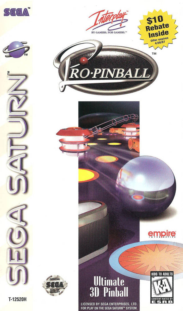 Pro Pinball (Sega Saturn) (ONLINE ORDER ONLY)