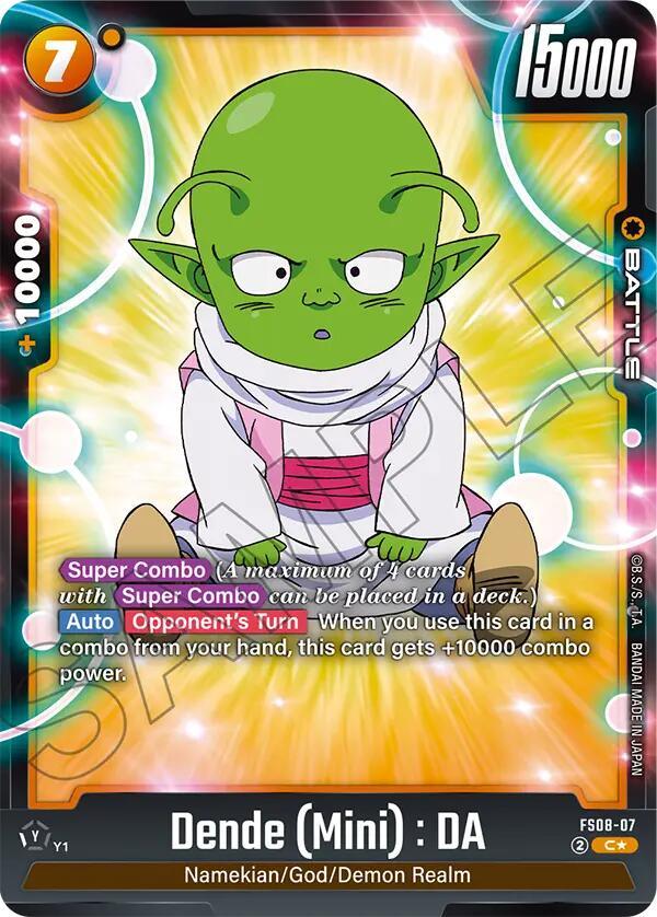 Dende (Mini) : DA (Bonus Pack Alternate Art) [Starter Deck: Vegeta (Mini) Super Saiyan 3] (ONLINE ORDER ONLY)