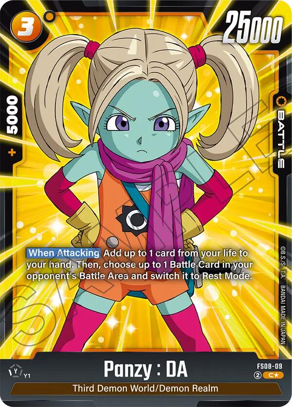 Panzy : DA (Bonus Pack Alternate Art) [Starter Deck: Vegeta (Mini) Super Saiyan 3]