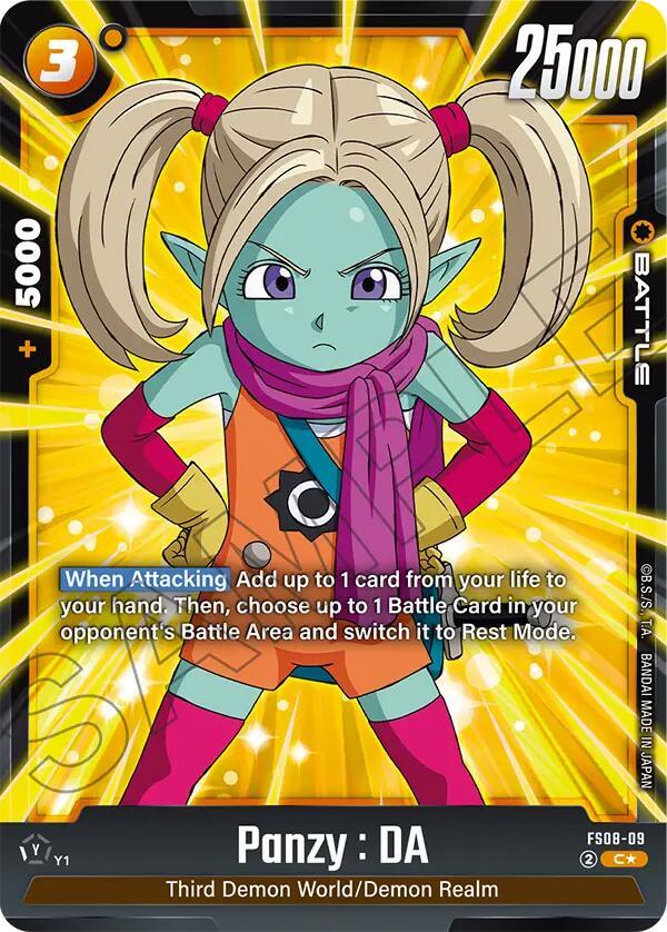 Panzy : DA (Bonus Pack Alternate Art) [Starter Deck: Vegeta (Mini) Super Saiyan 3] (ONLINE ORDER ONLY)