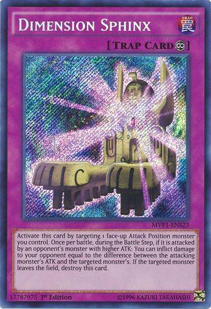 Dimension Sphinx [MVP1-ENS23] Secret Rare (ONLINE ORDER ONLY)