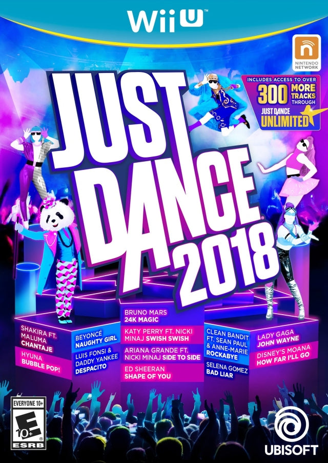Just Dance 2018 (WiiU) (ONLINE ORDER ONLY)