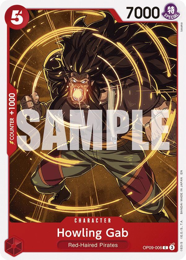 Howling Gab (Reprint) [Starter Deck: Red Shanks] (ONLINE ORDER ONLY)