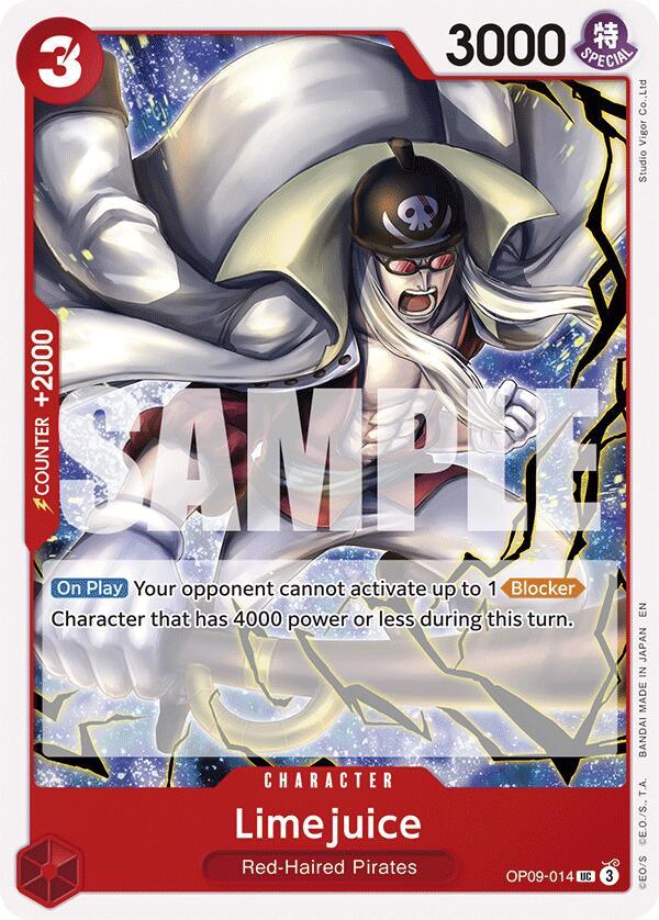 Limejuice (Reprint) [Starter Deck: Red Shanks] (ONLINE ORDER ONLY)