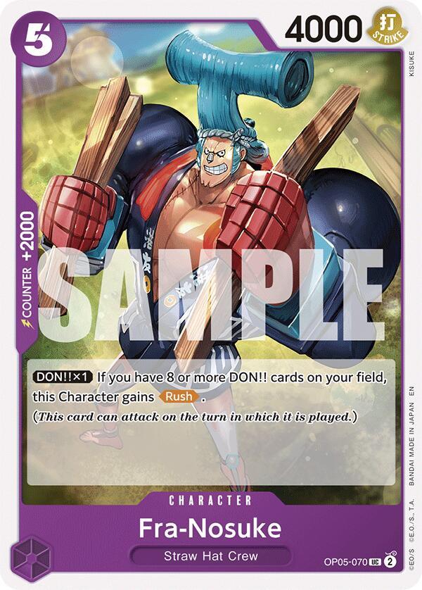 Fra-Nosuke (Reprint) [Starter Deck: Purple/Black Monkey.D.Luffy] (ONLINE ORDER ONLY)