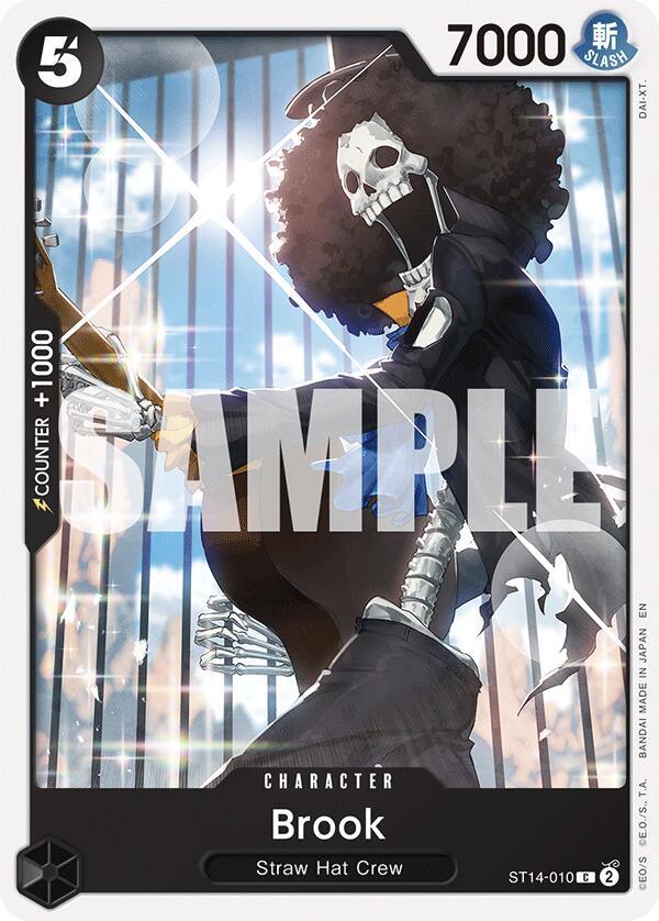 Brook (Reprint) [Starter Deck: Purple/Black Monkey.D.Luffy] (ONLINE ORDER ONLY)