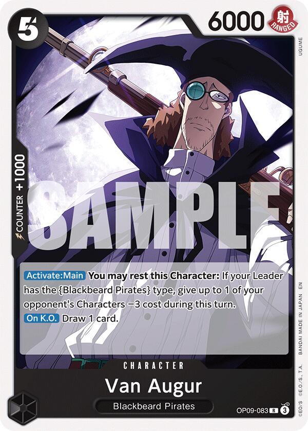 Van Augur (Reprint) [Starter Deck: Black Marshall.D.Teach] (ONLINE ORDER ONLY)