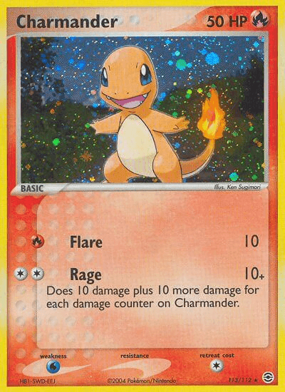 Charmander (113/112) [EX: FireRed & LeafGreen] (Online Only)