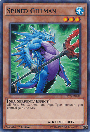 Spined Gillman [BP03-EN059] Rare (ONLINE ORDER ONLY)