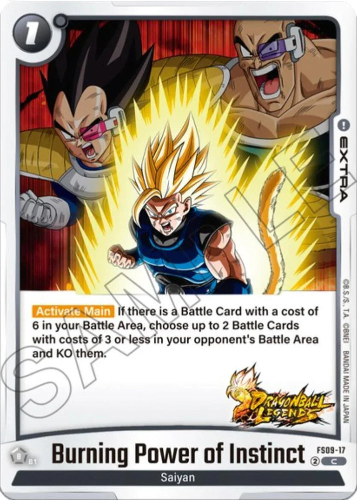Burning Power of Instinct [Starter Deck: Shallot] (ONLINE ORDER ONLY)