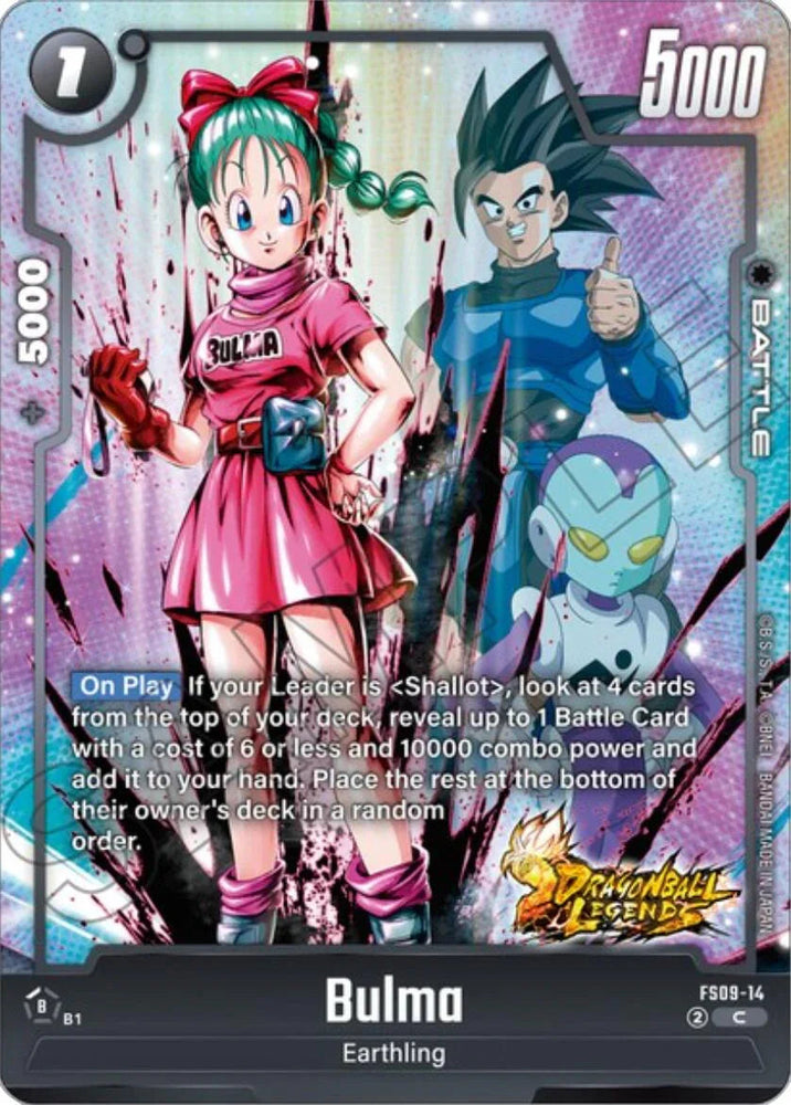 Bulma [Starter Deck: Shallot] (ONLINE ORDER ONLY)