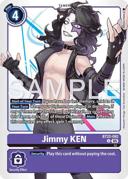 Jimmy KEN [BT22-092] [Cyber Eden]