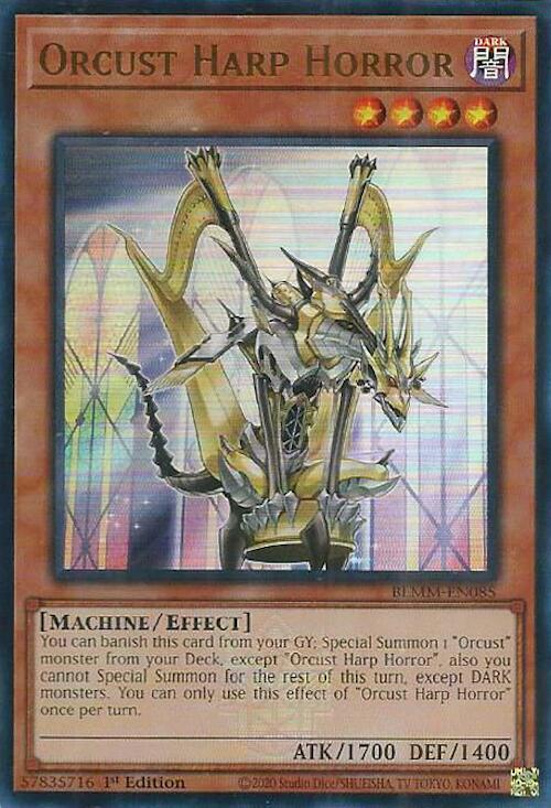 Orcust Harp Horror [BLMM-EN085] Ultra Rare